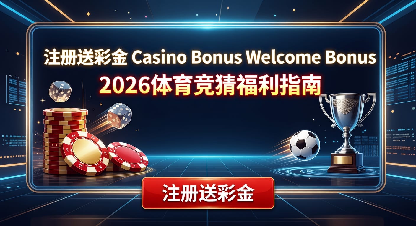 注册送彩金 casino bonus welcome bonus 领取规则与注意点