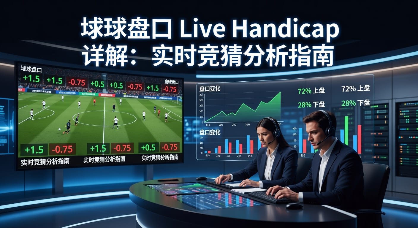 滚球盘口 live handicap：2026年读盘与临场判断指南
