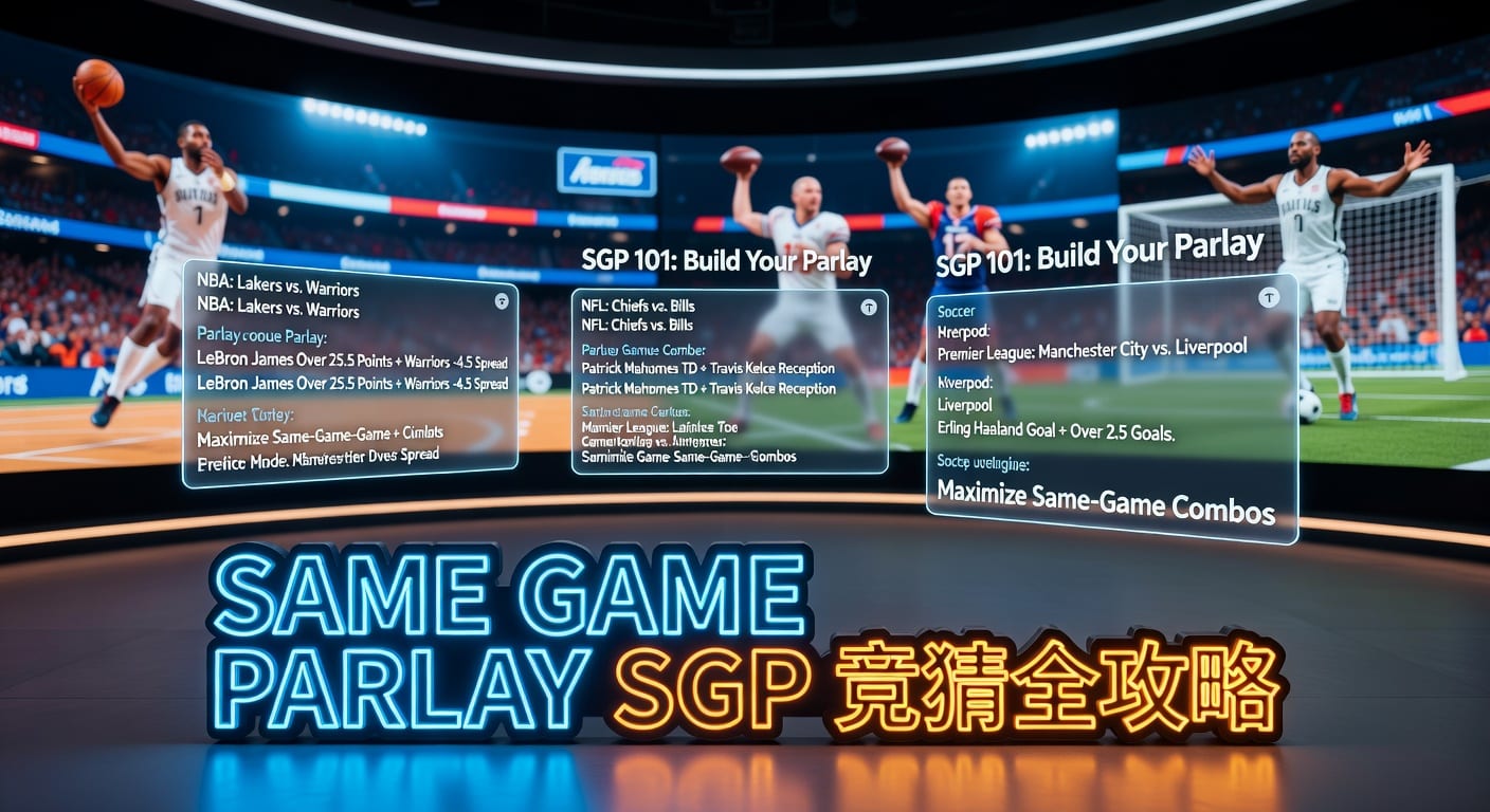 same game parlay SGP 实战分析与赛前筛选
