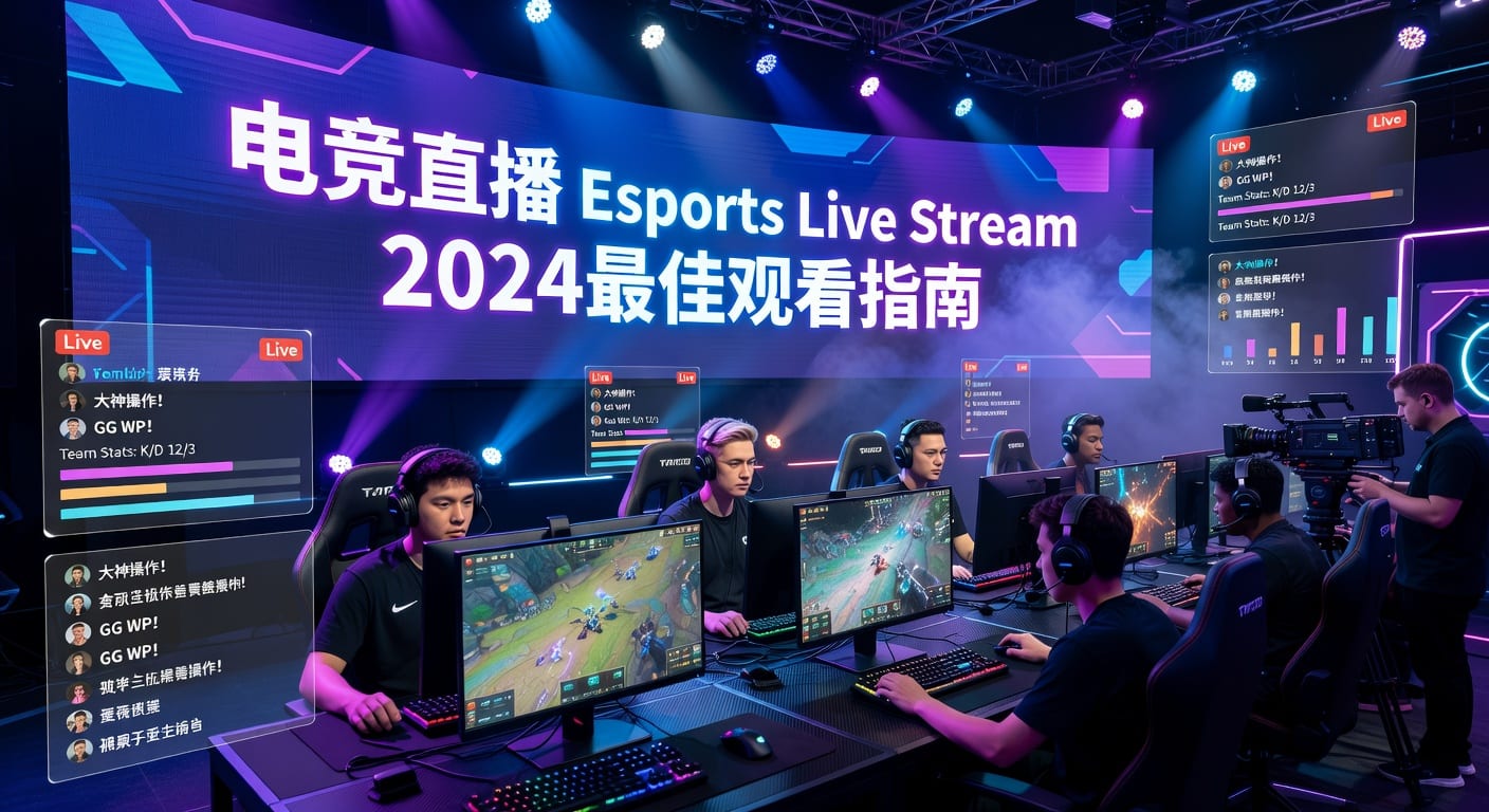 电竞直播 Esports Live Stream：2026年观看与互动指南