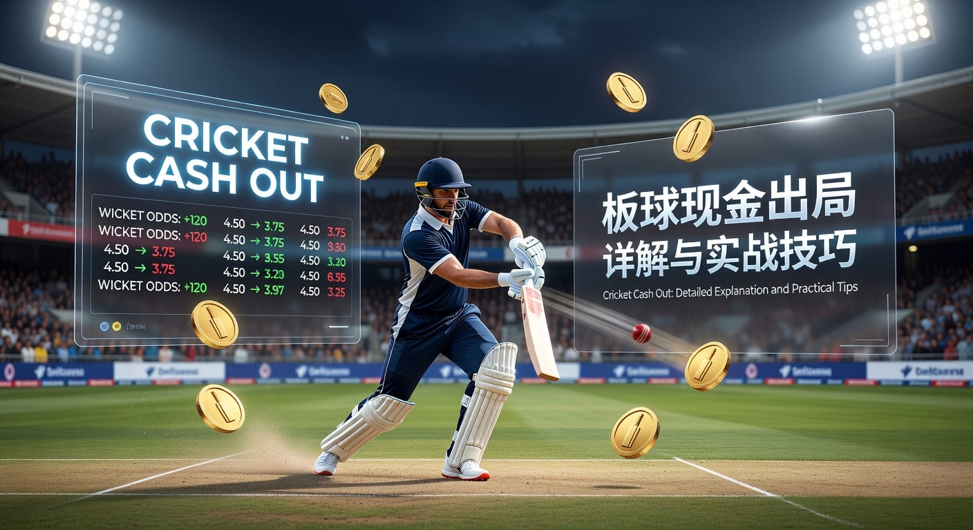 板球现金出局 Cricket Cash Out：实时止损与下注思路
