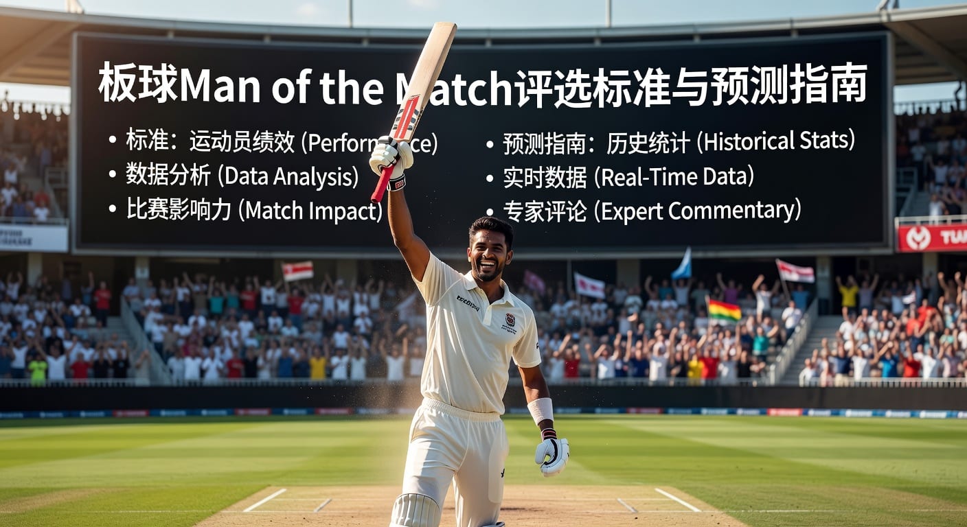 板球Man of the Match评选规则与赛后价值